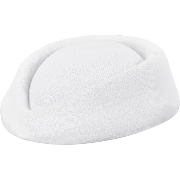 DIY Stewardess Pillbox Hat Fascinator Base Cap Wool Air Hostesses Pillbox Hat Cocktail Fascinator Base DIY