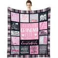 thumbnail image 1 of LHSHID to My Mom Blanket Mom Gifts from Daughter and Son Mom Birthday Gift Gifts for Mom Throw Blankets Gifts for Mother''s Day Best Mom Ever Flannel Bedding Blanket Soft Throw Blanket 60x80in, 1 of 6
