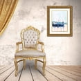 thumbnail image 3 of Scarvey, Emma 25x32 Gold Ornate Wood Framed with Double Matting Museum Art Print Titled - Watercolor Boat Club I, 3 of 4