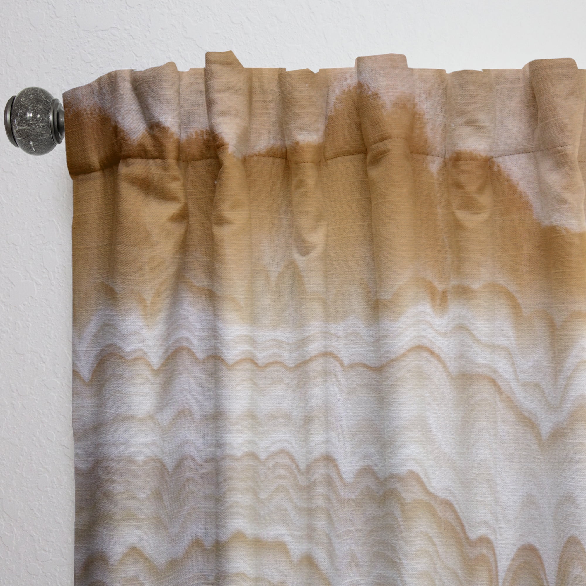 Designart 'Geode Marbled III' Traditional Curtain Panel