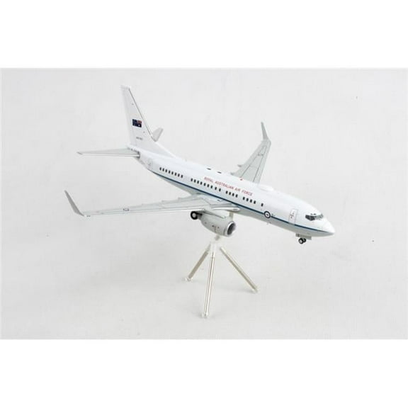 Boeing 737-700 Transport Aircraft "Royal Australian Air Force - A36-002" White & Gray 1/200 Diecast Model Airplane by GeminiJets