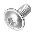 thumbnail image 3 of Uxcell M3 x 6mm 304 Stainless Steel Flanged Button Head Socket Cap Screws 50 Pack, 3 of 5