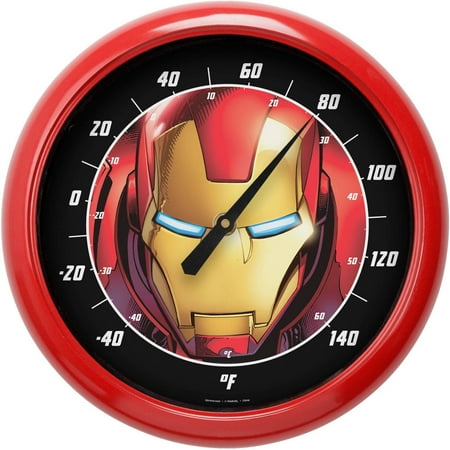 Iron Man Face Outdoor Thermometer