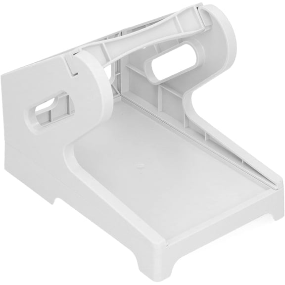 MFLABEL-Thermal Label Holder for Rolls and Fanfold Shipping Labels 2 in 1 Label Roll Holder, Desktop Label Printer Accessory