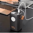 thumbnail image 4 of Homadio 60000mAh Power Bank, 45W USB-C PD Fast Charge, 4 Output Ports, LED Emergency Flashlight & Handle, HD Digital Display, Charger for iPhone, Android, Laptops, Camping Travel Power Outages, 4 of 6
