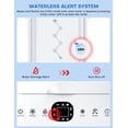 thumbnail image 4 of COOLECH Aires acondicionados portátiles con control remoto, 4 modos y 3 velocidades, sistema de alerta sin agua y tanque de 2.4 gal para enfriamiento de 20 horas, temporizador de 12 horas para apagado, 4 of 5