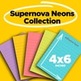 thumbnail image 4 of Post it® Super Sticky Notes, 4" x 6", Miami, Lined, Pack Of 5 Pads, 4 of 9
