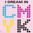 thumbnail image 2 of CafePress - Dream In CMYK Infant Bodysuit - Baby Light Bodysuit, Size Newborn - 24 Months, 2 of 4