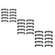 thumbnail image 5 of 10 Piezas de Hombros Reposapiés de Violín Soporte para Principiantes Gloria Reposacabezas de violín 3-4 4-4, 5 of 9