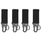 thumbnail image 1 of Hebilla del cinturón 4 Uds cinturón de nailon gancho de seguridad para el trabajo hebilla EDC mochila Molle caza cinturones al aire libre JShteea  El nuevo, 1 of 7