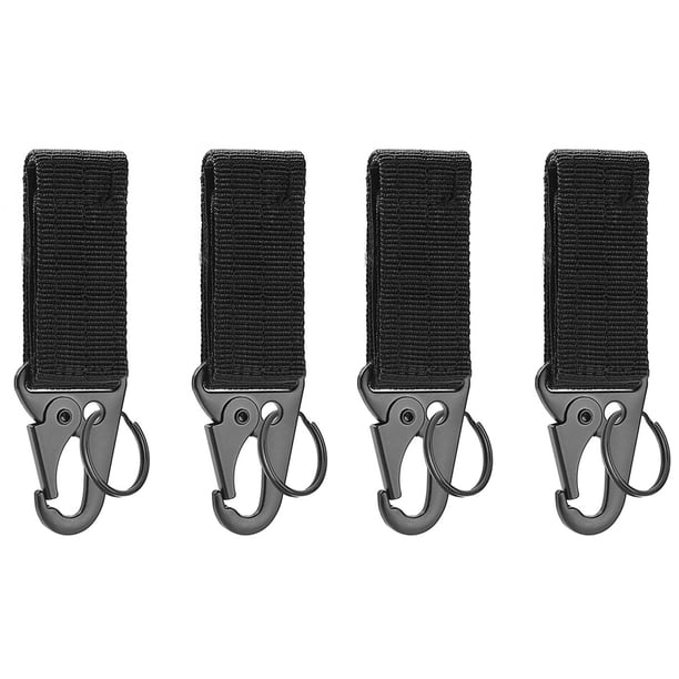 Hebilla del cinturón 4 Uds cinturón de nailon gancho de seguridad para el trabajo hebilla EDC mochila Molle caza cinturones al aire libre JShteea El nuevo