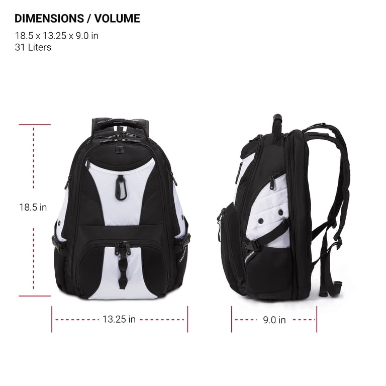 Swissgear Travel Gear 1900 ScanSmart TSA Laptop Backpack - 19"