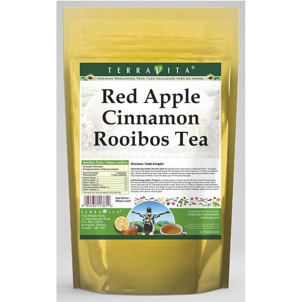 Red Apple Cinnamon Rooibos Tea (25 Tea Bags, Zin 541613) 3Pack