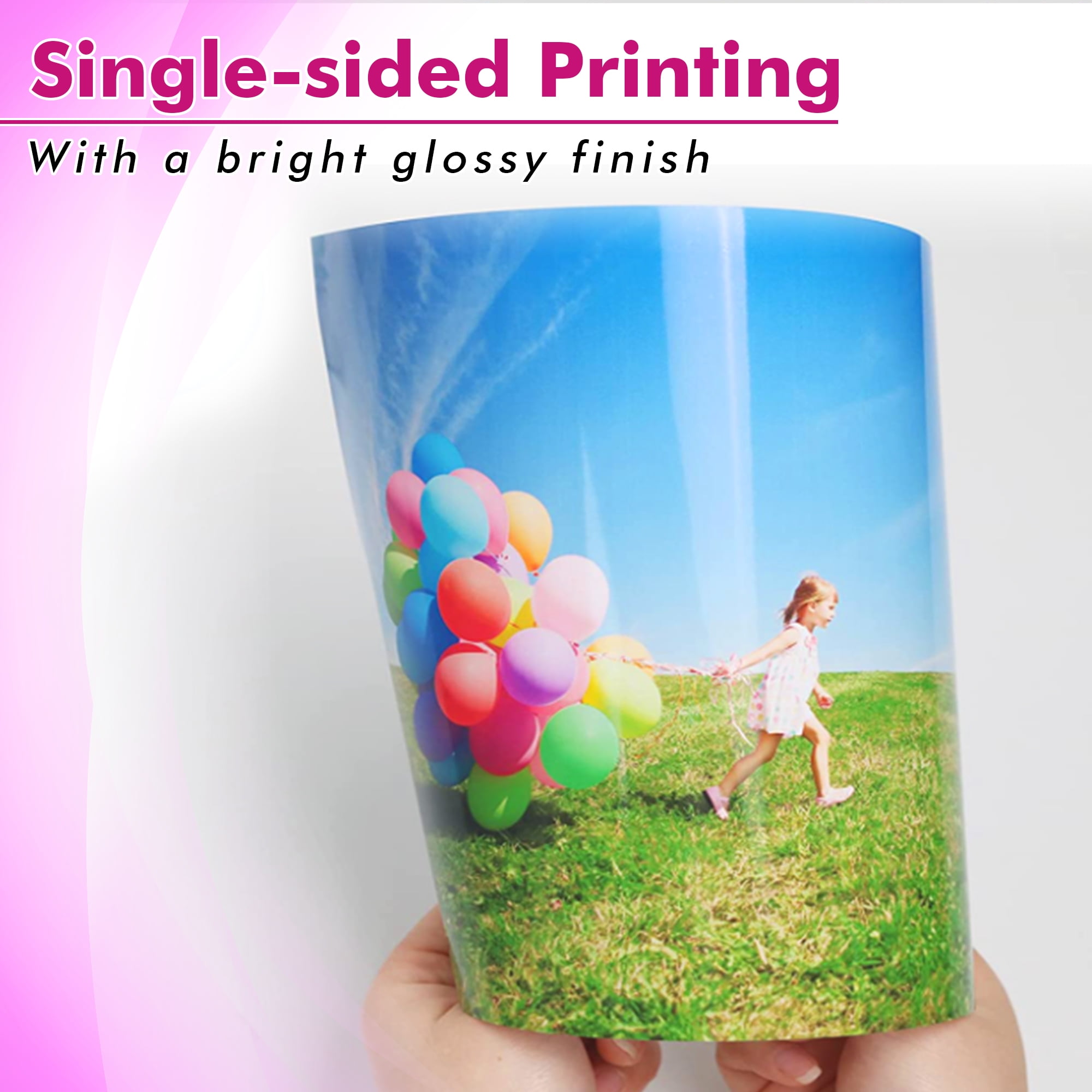 Koala Premium Glossy Photo Paper 13X19 Inches 100 Sheets 48lb 180gsm Compatible with Inkjet Printers, HP, Epson, Canon with Dye Ink