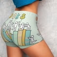 thumbnail image 4 of Lsque Books Pattern High Waisted Biker Shorts for Women-Tummy Control Fitness Athletic Workout Running Yoga Gym Shorts,Moisture-Wicking-Medium, 4 of 9