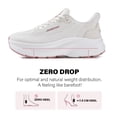 thumbnail image 3 of Wide Toe Box Shoes Women Slip in Arch Support Slip on Sneakers for Running Walking Athletic Orthopedic Plantar Fasciitis Thick Cushion Zero Drop Sole Width Hands Free Shoes, 3 of 6