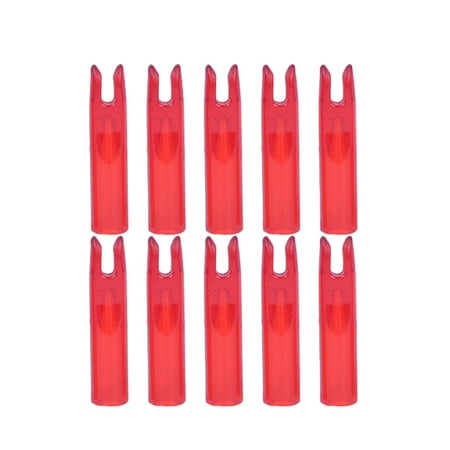 Axio 50pcs Red Archery Arrow Hunting Arrow Tails Accessories Internal Arrow End Suitable for 6mm Shaft