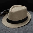 thumbnail image 2 of Chapeau de Soleil Jazz Rétro pour Hommes et Femmes - Accessoire de Voyage Britannique pour Activités Extérieures, 2 of 3