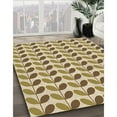 thumbnail image 2 of Ahgly Company Indoor Rectangle Patterned Cardboard Brown Gold Area Rugs, 2' x 4', 2 of 6