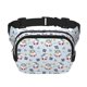 thumbnail image 1 of Easygdp Swimming Shark Fanny Packs para Mujeres y Hombres, Bolsa de Cinturón, Bolsos de Cruz para Trabajo/Correr/Senderismo, 1 of 9