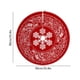 thumbnail image 3 of Christmas Tree Skirt Christmas Tree Bottom Decoration Skirt Snowflake Dwarf Short Plushs Hotel Shopping Mall Tree Bottom Decoration Skirt, 3 of 6