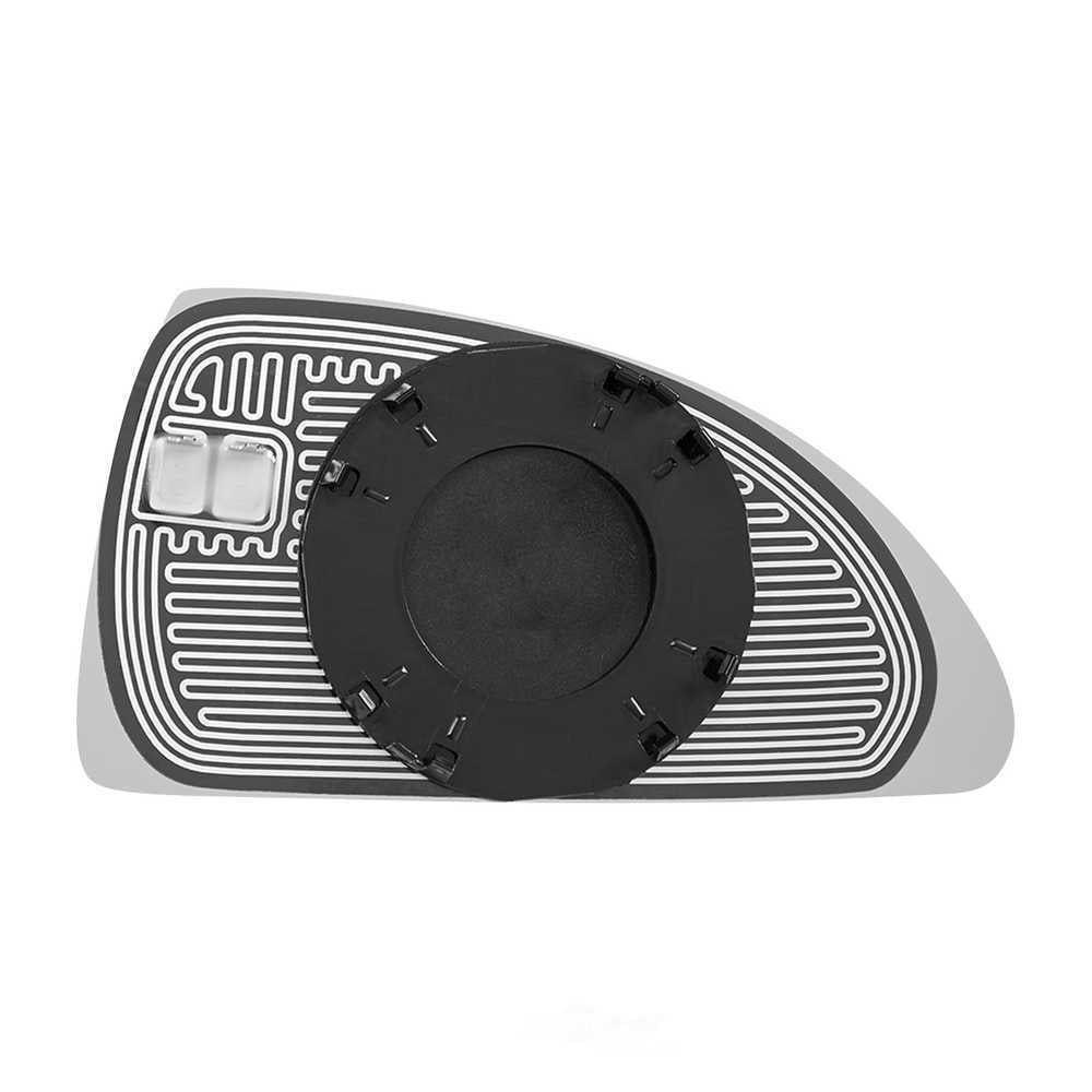 Burco Side View Mirror Replacement Glass with Motor Mount Plate - Clear Glass - 4084HRSG