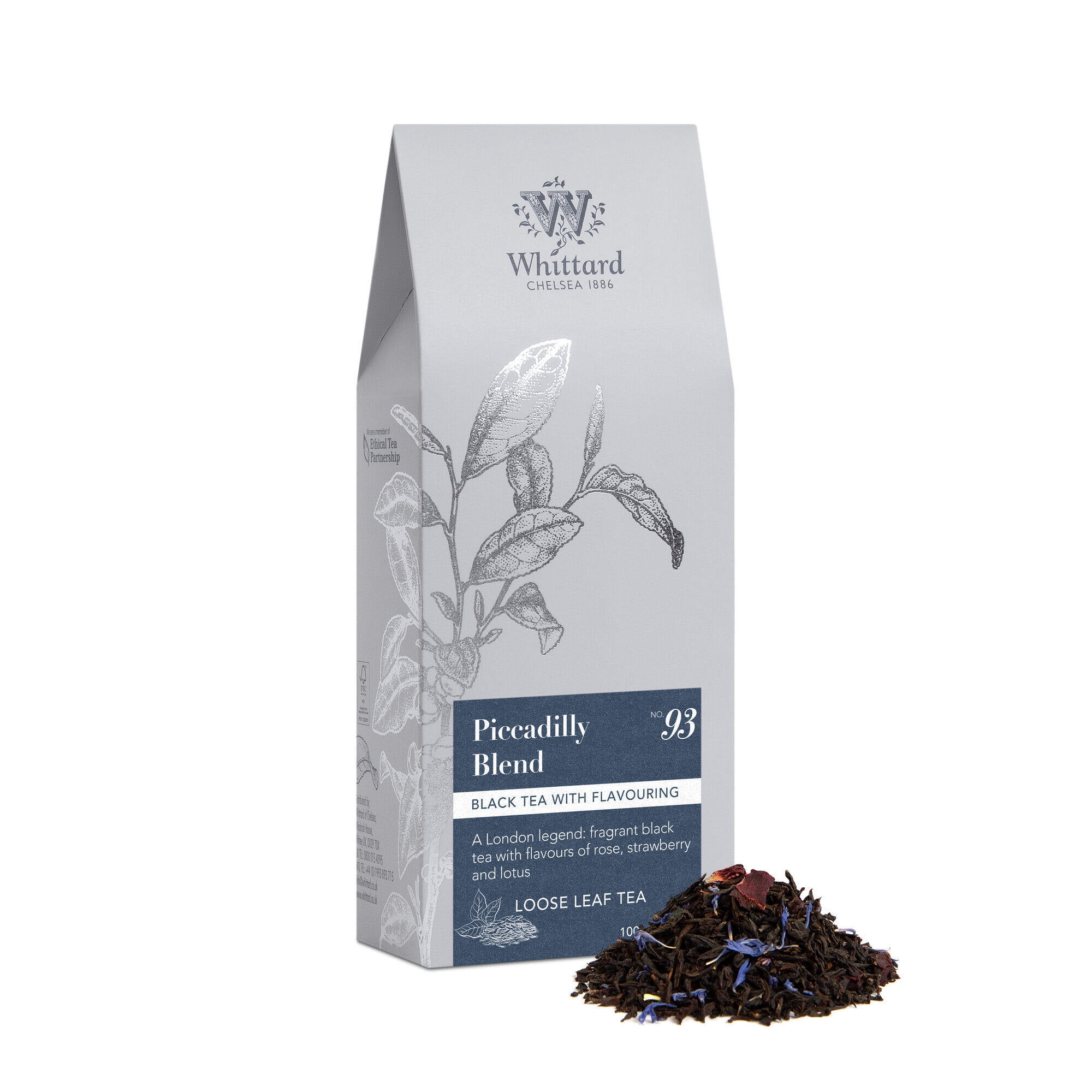 Whittard Tea Piccadilly Blend Loose Leaf 100g