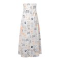 thumbnail image 7 of Bibifish Womens Dress Graphic Strapless Tube Dress Backless Bodycon Floor Length Maxi Dress Flowy Casual Party Wear Dress For Ladies, 7 of 7