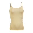 thumbnail image 1 of Top George para Mujer, Beige Tirante Delgado Talla M, 1 of 4
