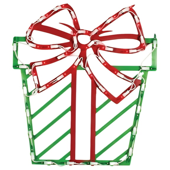 PRESENT SILHOUETTE LIT (Pack of 1)