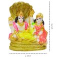 thumbnail image 3 of IBA Indianbeautifulart Hindu God Resin Sri Lakshmi Narayan Idol Modern Artwork Showpiece For Worship Purpose Hindu God Living Room Home Décor-Z2, 3 of 8