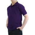 thumbnail image 4 of Galaxy Boys 4-7 Short Sleeve Polo School Uniform Shirt, 4 of 7