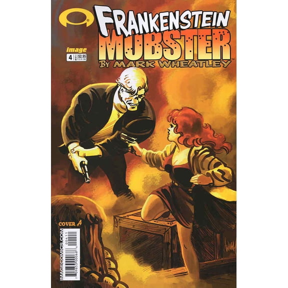Frankenstein Mobster #4A VF ; Image Comic Book