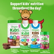 Orgain Organic Kids Nutritional Dairy Protein Shakes, Chocolate, 8.25 Fl Oz, Pack of 4