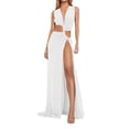 thumbnail image 1 of Vestido Largo de Verano Elegante Sexy Hombro Color Sólido Falda Maxi, Moda Vestido sin Mangas para la Primavera Y el Verano Casual Y Vestido de Noche, 1 of 9
