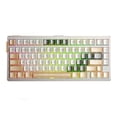thumbnail image 5 of AULA AG75 Pro 75% 3rd Gen Hall Effect eSport Wired Gaming Keyboard, Dual-engine Structure, 8K poll rate, .001mm RT, 256K Scan Rate, Dual ARGB LED, Full Aluminum Body, Tool-free Customize-Armor Silver, 5 of 25