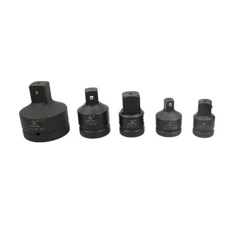 

SENRISE Impact Socket Reducer Adapter CR-MO Replacement Accessories 3/8 to 1/4 Phosphating Black