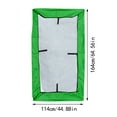 Zyooh Replacement Shade Cloth Swing Cover Rainproof Garden Patio