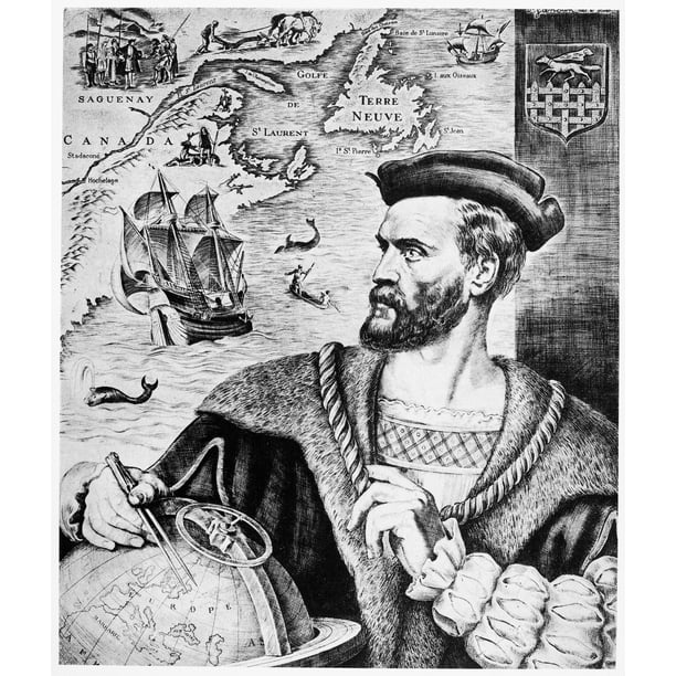 Jacques Cartier 1491 1557 Nfrench Sailor And Explorer Line Engraving French After A Painting Rolled Canvas Art 24 Walmart Com Walmart Com Jacques Cartier 1491 1557 Nfrench Sailor And Explorer Line Engraving French After A Painting Rolled Canvas Art 24 Walmart Com Walmart Com