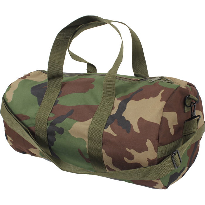 Overland 22" Camouflage Travel Duffle Camo Gym Bag with Strap NEW 