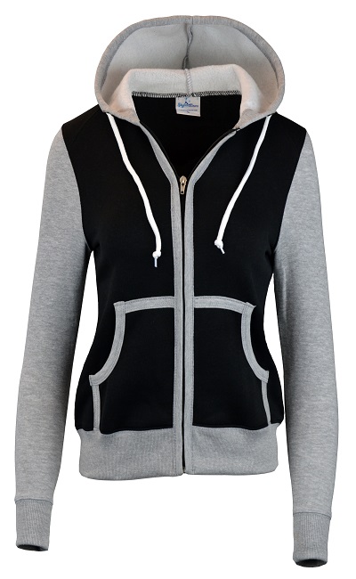 black zip up jacket walmart