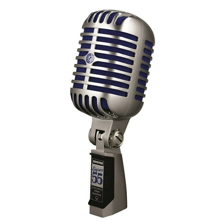 Shure Super 55 Deluxe Vocal Microphone (Best Shure Mic For Vocals)
