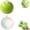 Pink*green, variant on Yippzo Wax Cracking Squishy, Crispy Stress Balls, Snowball Crunch, Soft Gel Fidget with Crackable Texture,for Adults