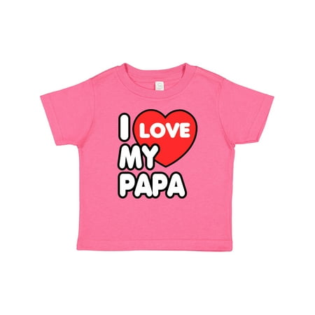 

Inktastic I Love My Papa Gift Baby Boy or Baby Girl T-Shirt