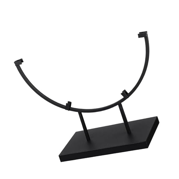 Desktop Stained Glass Art Display Stand for Round Plaques Plates Picture Holder Organizers and Creative Arrangements