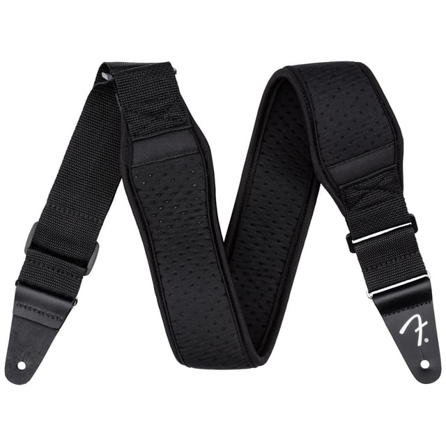 Correa para guitarra Fender Swell, neopreno, 5 cm, color negro