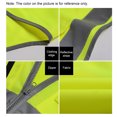 thumbnail image 2 of High Visibility Reflective Safety Vest Reflective Vest Multi-Pocket Work Clothes Security Work Clothes Day and Night Motorcycle Riding Warning Safety Vest, 2 of 7