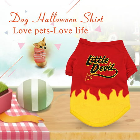 Dog Shirt Pet T Shirt Little Devil Pet Clothes Pet Clothes Costume Dog Shirts