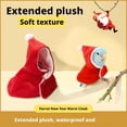 thumbnail image 4 of Parrot Cloak in Red Cloth, Warm Bite-Resistant Easy-Clean Design for Comfort, for Indoor Bird Cage Use in Home or Aviary, 4 of 8