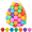 Multicolor 1, variant on Ball Pit Balls for Toddlers, 2.2-Inch BPA-Free PE Plastic Play Balls, Crush-Resistant Balls for Playpens, Playhouses and Kiddie Pools, 50Count, Assorted Colors